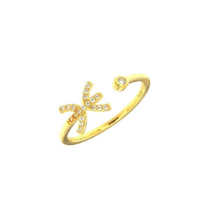 anello segno zodiacale pesci oro