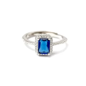 G&D Gioielli anello adelaide blu zaffiro